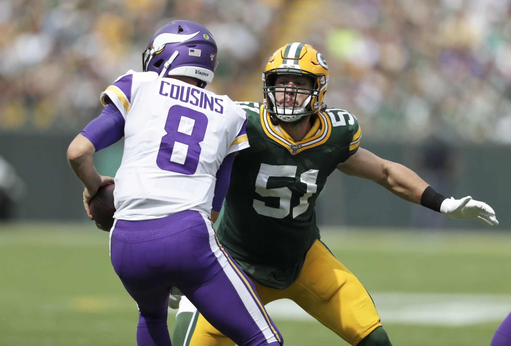 Packers 21, Vikings 16